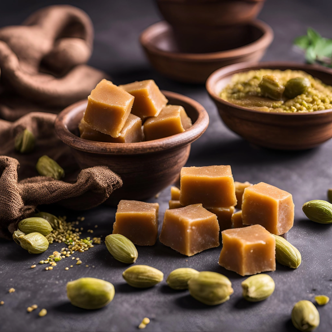 Cardamom jaggery