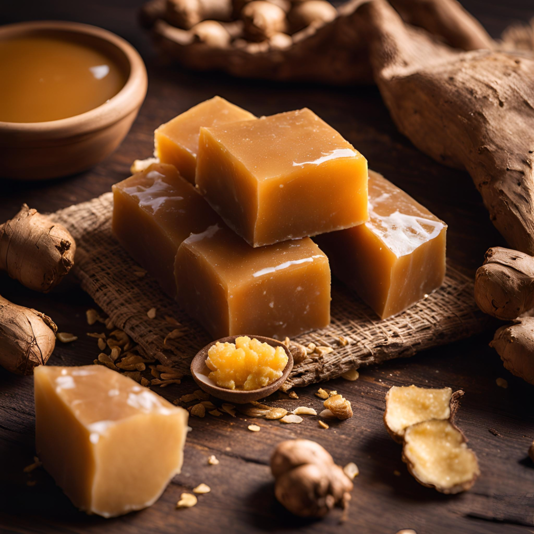 Ginger jaggery