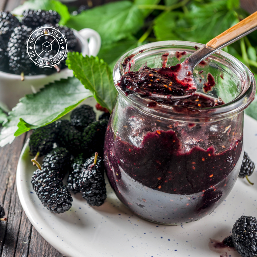 Mulberry preserve sugar free