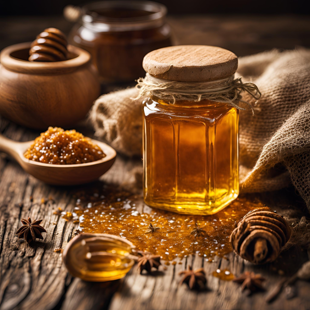 Nutmeg honey