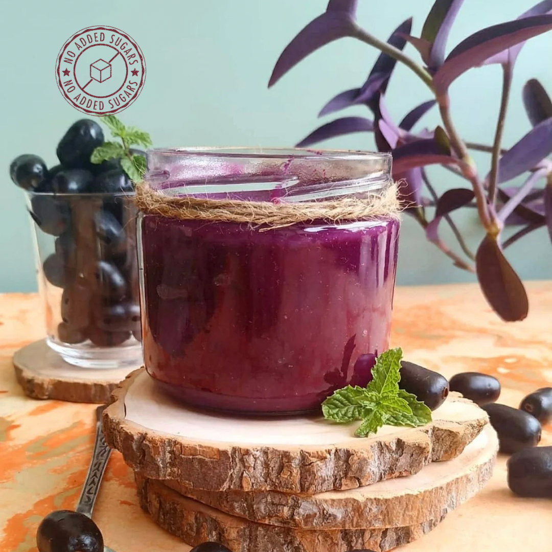 Pulpy jamun preserve